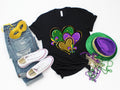Mardi Gras Shirt For WomanMardi Gras Heart ShirtFat Tuesday ShirtLouisiana ShirtSaints New Orleans ShirtMardi Gras Day Shirt Graphic Tee – Soft Feel · Top Pick For Any Outfit