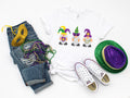 Mardi Gras ShirtParading with My Gnomies ShirtFat Tuesday ShirtFlower de luce ShirtLouisiana ShirtNew Orleans ShirtGnomes Shirt Graphic Tee – Easygoing Wear · High-Quality Print