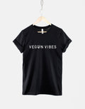 Vegan Vibes TShirt Womens Vegan Shirt Vegan Print TShirt TShirts For Vegans Graphic Tee – Everyday Comfort · High-Quality Print