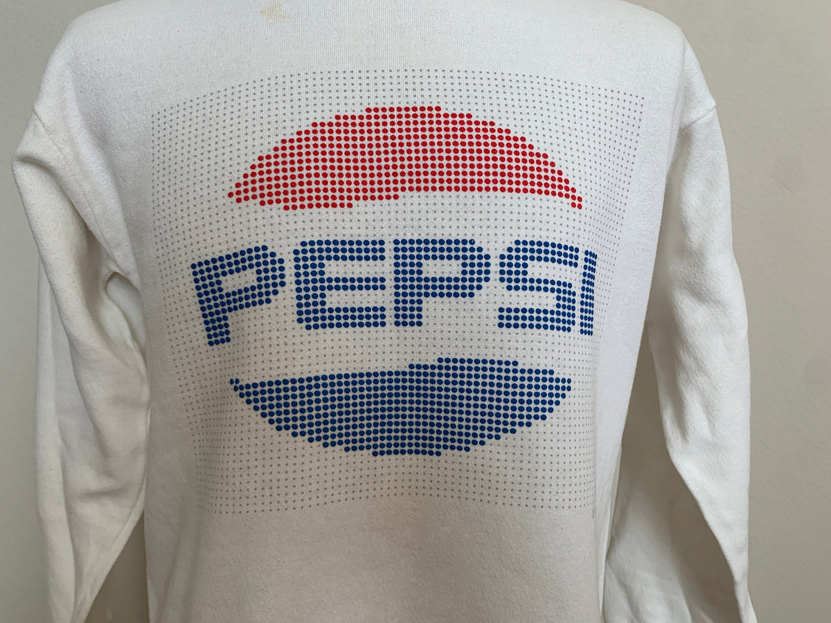 Vintage 8039s Pepsi Dots Crewneck Sweatshirt Size L Sweatshirt – Warm & Stylish · Must-Have Style