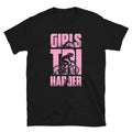 Triathlon Athlete Girls Tri Harder T Shirt Graphic Tee – Aesthetic Look · Perfect For Daily Wear
