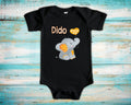 Dido Loves Me Cute Grandpa Name Elephant Baby Bodysuit Tshirt or Toddler Shirt Ukrainian Grandfather Gift or Pregnancy Reveal Announcement Graphic Tee – Cozy Vibes · Top Pick For Any Outfit