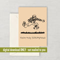 Rugby Greeting Card Rugby Printable Card Rugby Player Gift Valentine39s Day Anniversary Digital Download Truly Scrumptious Graphic Tee – Premium Graphic · Perfect For Daily Wear