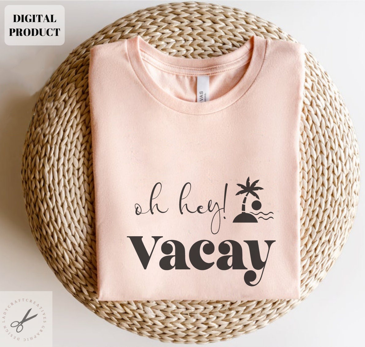 Oh Hey Vacay svg Vacation svg Summer quote svg vacay mode svg vacay vibes svg Cricut Instant Download Graphic Tee – Premium Graphic · Trending Graphic Apparel