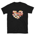Kawaii Japanese Sushi Characters Sushi Lover Unisex T Shirt Graphic Tee – Feel-Good Design · Great Gift For Fans