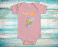 Papi Loves Me Cute Grandpa Name Elephant Baby Bodysuit Tshirt or Toddler Shirt French Spanish Latin Grandfather Gift or Pregnancy Reveal Graphic Tee – Premium Graphic · Trending Graphic Apparel