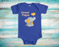 Great Papa Loves Me Cute Grandpa Name Elephant Baby Bodysuit Tshirt or Toddler Shirt Special Grandfather Gift or Pregnancy Announcement Graphic Tee – Premium Graphic · Trending Graphic Apparel
