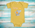 Gampy Loves Me Cute Grandpa Name Elephant Baby Bodysuit Tshirt or Toddler Shirt Special Grandfather Gift or Pregnancy Reveal Announcement Graphic Tee – Easygoing Wear · Top Pick For Any Outfit