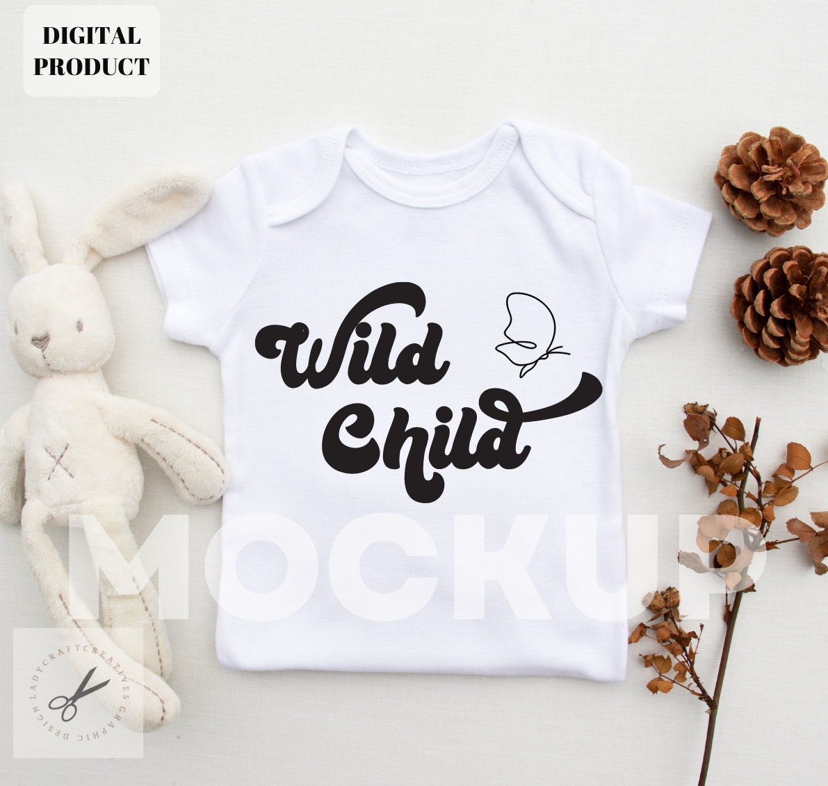 Wild Child svg png Wild Toddler svg Retro wild child Cricut Layered SVG and PNG Commercial Use Graphic Tee – Aesthetic Look · Must-Have Style