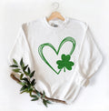 Shamrock And Hand Drawn Heart St Patty39s Day ShirtSt Patricks Day ShirtFour Leaf CloverShamrock ShirtsPatrick39s DayPatrick Sweatshirt Sweatshirt – Fan Favorite · Perfect For Daily Wear