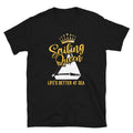 Sailing Boat Queen Of The Sea T Shirt Graphic Tee – Aesthetic Look · Must-Have Style