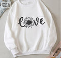 Love sunflower svg png Love svg Sunflower svg Summer svg file Sunflower SVG File Cricut Instant Download Graphic Tee – Bold Style · Great Gift For Fans