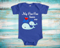 Paw Paw Loves Me Cute Grandpa Name Whale Baby Bodysuit Tshirt or Toddler Shirt Special Grandfather Gift or Pregnancy Reveal Announcement Graphic Tee – Cozy Vibes · High-Quality Print