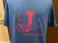 Vintage 9039s Jean39s Gymnastics Blue T Shirt Size L Graphic Tee – Warm & Stylish · High-Quality Print