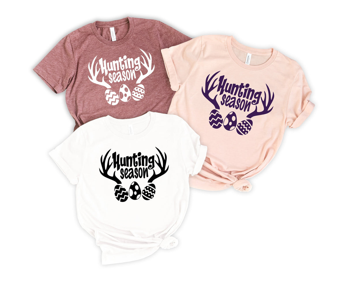 Easter Hunting Season ShirtAntlers Easter ShirtEaster ShirtCute Easter ShirtEaster Day Shirt for Woman Easter Bunny Shirt Graphic Tee – Fan Favorite · Trending Graphic Apparel