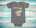 Zaide Loves Me Cute Grandpa Name Elephant Baby Bodysuit Tshirt or Toddler Shirt Jewish Grandfather Gift or Pregnancy Reveal Announcement Graphic Tee – Cozy Vibes · Must-Have Style