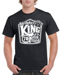 Men39s 70th Birthday King Gift TShirts 1953 Funny Cotton Tee 70 Years Old Graphic Tee – Premium Graphic · Top Pick For Any Outfit