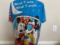 Vintage 9039s Mickey and Minnie Wish I May Wish I Might AOP All Over Print Night Gown T Shirt Size XL Graphic Tee – Warm & Stylish · Must-Have Style