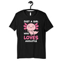 Girl Who Loves Axolotyls Shirt Cute Axolotyl TShirt Womens Tee Hoodie Sweatshirt Tank Top Kids Tee Toddler Baby Clothing Hoodie – Feel-Good Design · High-Quality Print