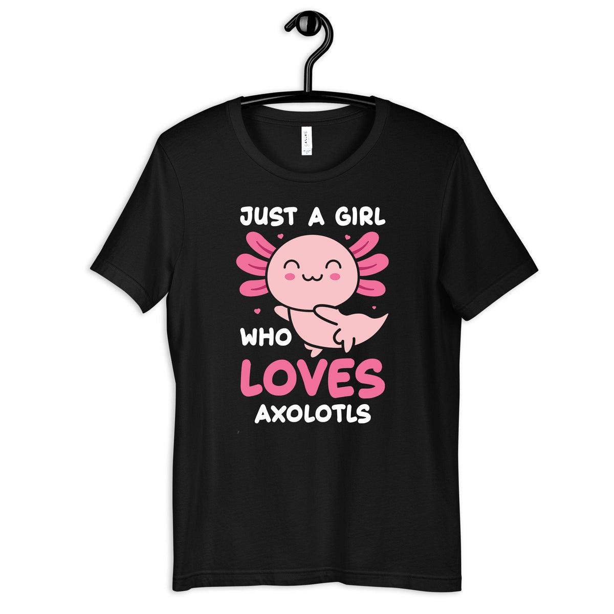 Girl Who Loves Axolotyls Shirt Cute Axolotyl TShirt Womens Tee Hoodie Sweatshirt Tank Top Kids Tee Toddler Baby Clothing Hoodie – Feel-Good Design · High-Quality Print