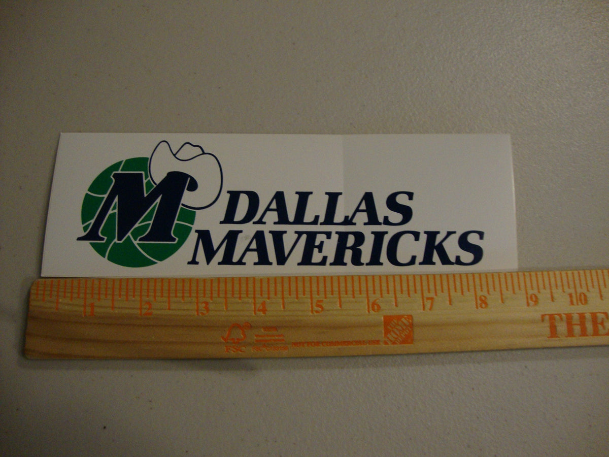 Vintage 9039s Dallas Mavericks NBA 9quot Bumper Sticker Graphic Tee – Cozy Vibes · Top Pick For Any Outfit