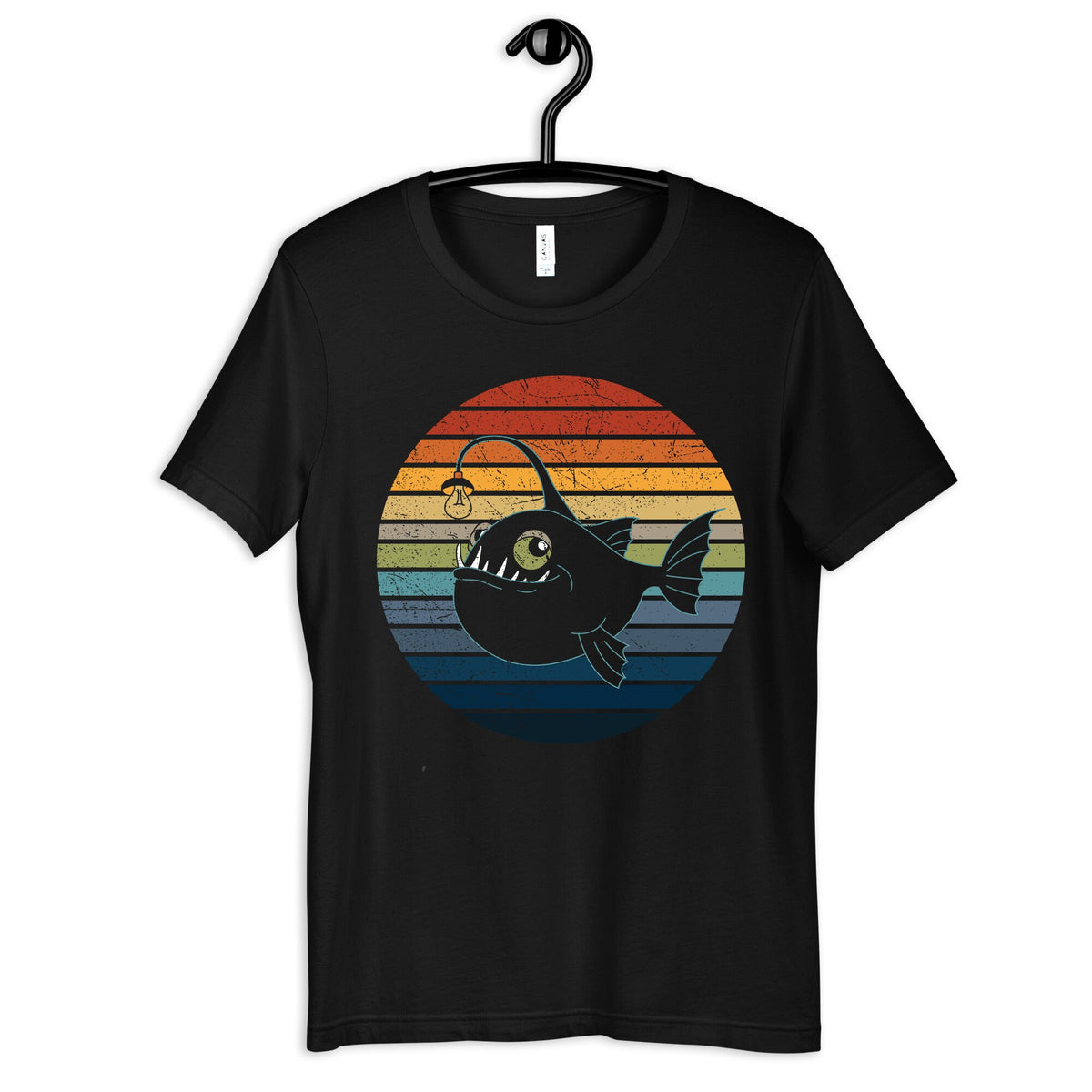 Retro Anglerfish Shirt Anglerfish TShirt Womens Tee Hoodie Sweatshirt Tank Top Kids Tee Toddler Baby Clothing Hoodie – Aesthetic Look · Great Gift For Fans