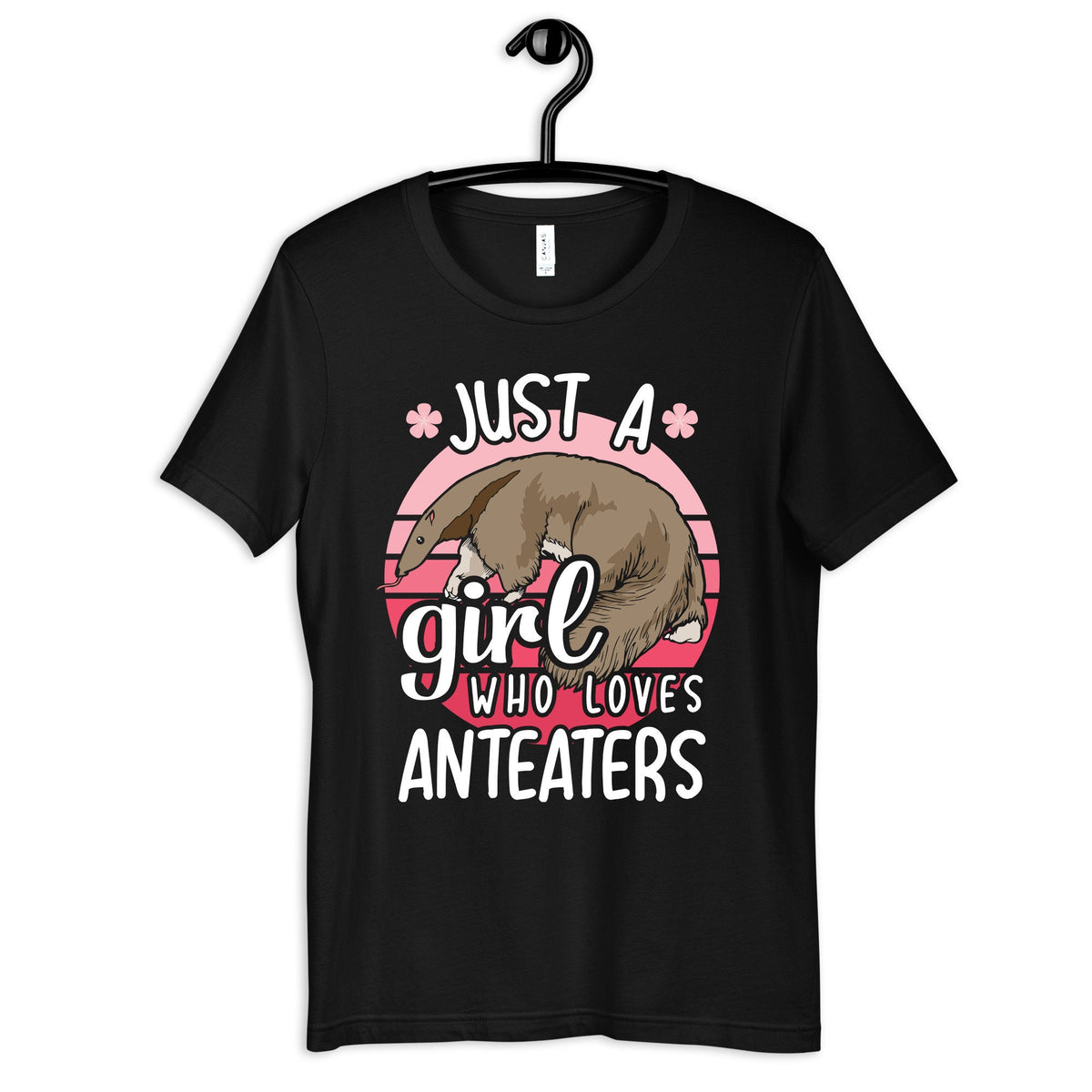 Just A Girl Who Loves Anteaters Shirt Cute Anteater TShirt Womens Tee Hoodie Sweatshirt Tank Top Kids Tee Toddler Baby Clothing Hoodie – Easygoing Wear · High-Quality Print