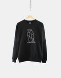 Geometric Penguin Sweatshirt Womens Penguin Sweater Emperor Penguin Print Jumper Sweatshirt – Warm & Stylish · Perfect For Daily Wear