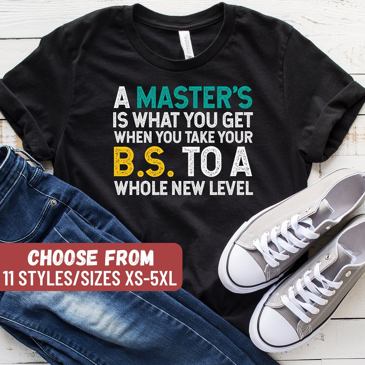 A Master39s Is What You Get When You Take Your BS To A Whole New Level TShirt Masters Degree Shirt Graduation Gift Tank Top Hoodie Hoodie – Warm & Stylish · Great Gift For Fans