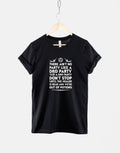 DD Party TShirt There Ain39t No Party Like A D and D Party Shirt Dungeons and Dragons TShirt Graphic Tee – Aesthetic Look · Great Gift For Fans