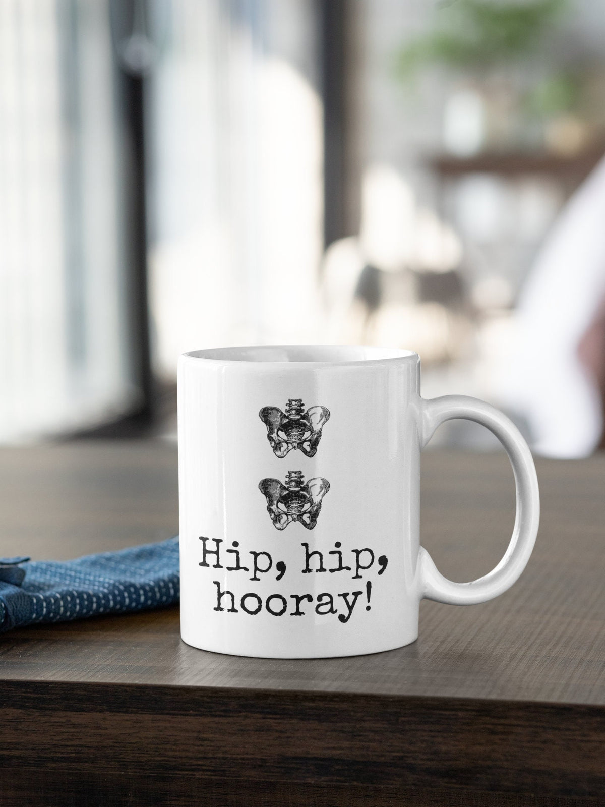 Orthopedic Mug Orthopedist Gift Chiropractor Gift Orthopedic Surgeon Funny Medical Mug Hip Hip Hooray Graphic Tee – Fan Favorite · Great Gift For Fans
