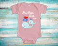 Pepa Loves Me Cute Grandpa Name Whale Baby Bodysuit Tshirt or Toddler Shirt Special Grandfather Gift or Pregnancy Reveal Announcement Graphic Tee – Soft Feel · High-Quality Print