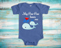 PawPaw Loves Me Cute Grandpa Name Whale Baby Bodysuit Tshirt or Toddler Shirt Special Grandfather Gift or Pregnancy Reveal Announcement Graphic Tee – Everyday Comfort · Great Gift For Fans