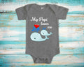 Popi Loves Me Cute Grandpa Name Whale Baby Bodysuit Tshirt or Toddler Shirt Special Grandfather Gift or Pregnancy Reveal Announcement Graphic Tee – Fan Favorite · Top Pick For Any Outfit