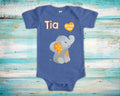 Tia Loves Me Cute Aunt Name Elephant Baby Bodysuit Tshirt or Toddler Shirt Mexican Spanish Aunt Gift or Pregnancy Reveal Announcement Graphic Tee – Premium Graphic · Top Pick For Any Outfit