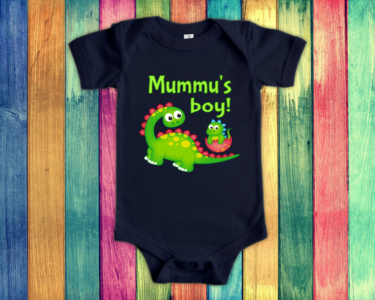 Mummu39s Boy Cute Grandma Name Dinosaur Baby Bodysuit Tshirt or Toddler Shirt for a Finland Finnish Grandmother Gift or Pregnancy Reveal Graphic Tee – Feel-Good Design · Must-Have Style