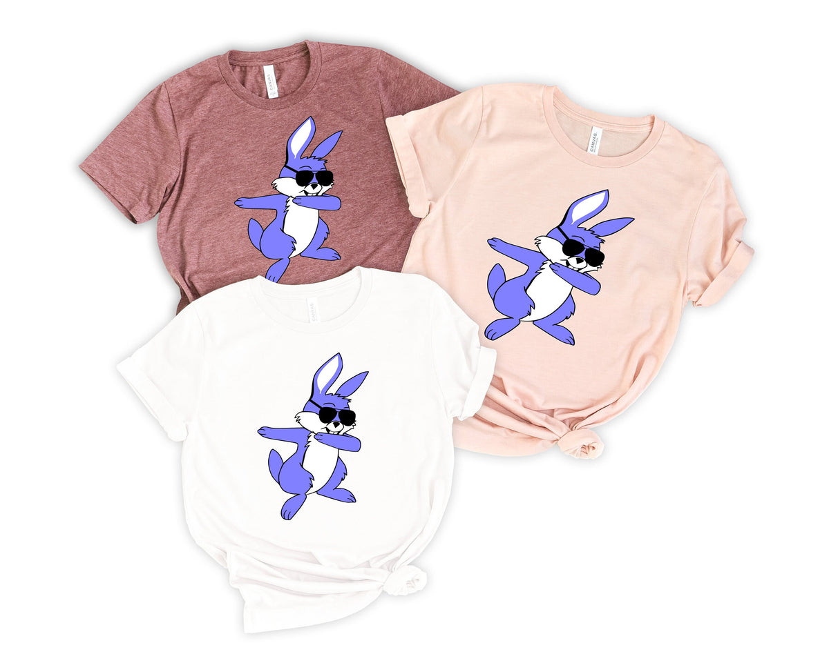 Dabbing Bunny Easter ShirtEaster Shirt For WomanCarrot ShirtEaster ShirtEaster Family ShirtEaster DayEaster Matching Shirt Graphic Tee – Warm & Stylish · Trending Graphic Apparel