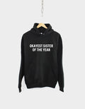 Brother Hoodie Okayest Sister of the Year Sis Sweatshirt Hoody Hoodie – Warm & Stylish · Perfect For Daily Wear