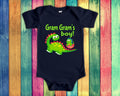 Gram Gram39s Boy Cute Grandma Name Dinosaur Baby Bodysuit Tshirt or Toddler Shirt for a Special Grandmother Gift or Pregnancy Announcement Graphic Tee – Fan Favorite · High-Quality Print