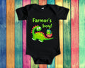 Farmor39s Boy Cute Grandma Name Dinosaur Baby Bodysuit Tshirt or Toddler Shirt for a Danish Swedish Grandmother Gift or Pregnancy Reveal Graphic Tee – Feel-Good Design · Trending Graphic Apparel