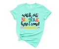 Watch Out Third Grade Here I Come ShirtBack To School ShirtFirst Grade Teacher TeeTeacher Appreciation Tee1st day of schoolSchool Shirt Graphic Tee – Everyday Comfort · Great Gift For Fans