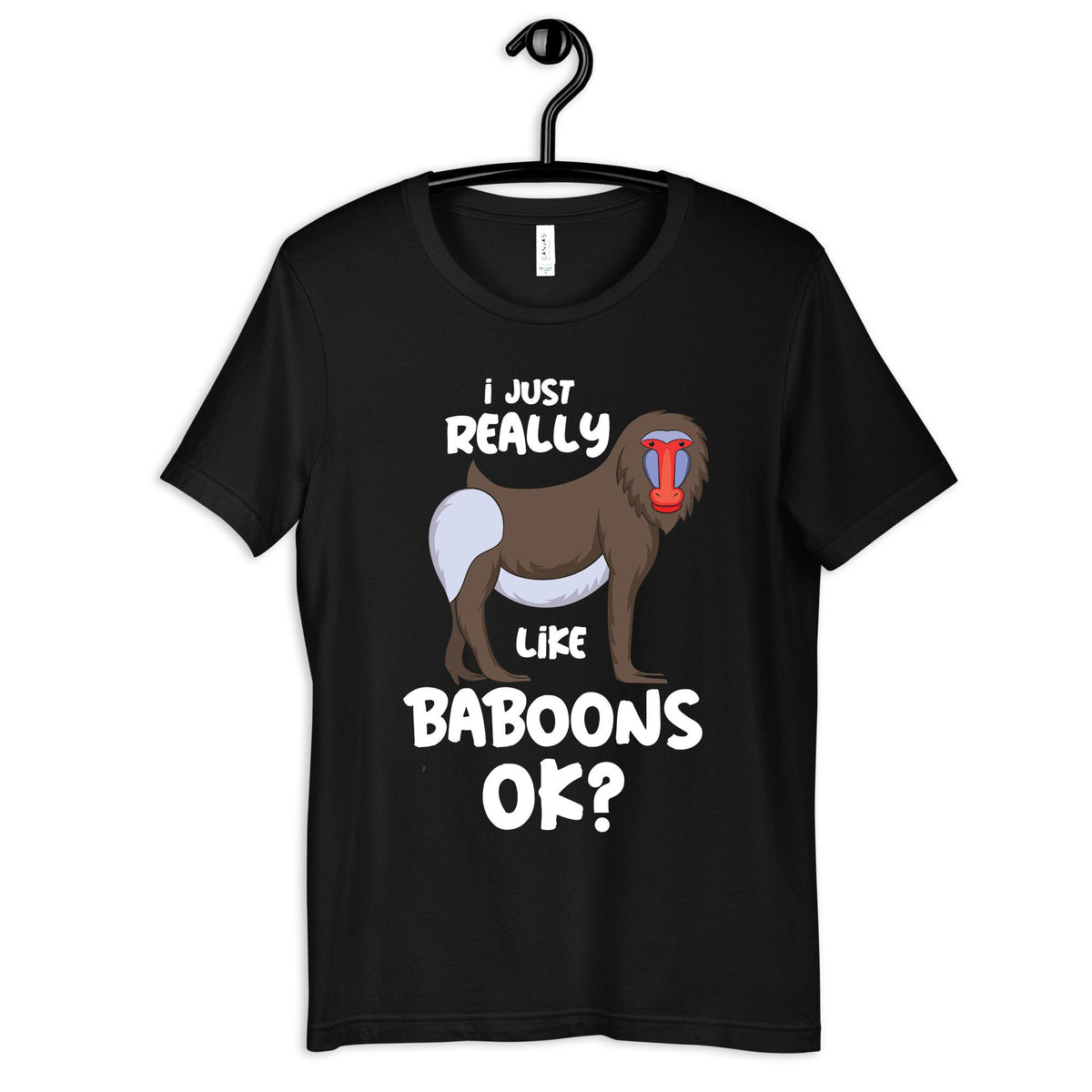 I Just Really Like Baboons Shirt Cute Baboon Zoo TShirt Womens Tee Hoodie Sweatshirt Tank Top Kids Tee Toddler Baby Clothing Hoodie – Cozy Vibes · Perfect For Daily Wear