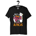 Girl Who Loves Alpacas Shirt Cute Alpaca Zoo TShirt Womens Tee Hoodie Kids Hoodie Sweatshirt Tank Top Kids Tee Toddler Baby Clothing Hoodie – Easygoing Wear · Trending Graphic Apparel