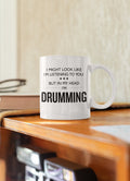 Funny Drumming Mug Drummer Gift Drumming Gift Drummer Birthday Present Drum Mug In My Head I39m Drumming Birthday Gift Graphic Tee – Warm & Stylish · Perfect For Daily Wear