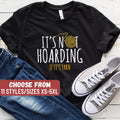 Crocheter Shirt Crocheting Gift Crafting Shirt Yarn Lover Crochet Lover Funny Crocheting Shirt It39s Not Hoarding If It39s Yarn TShirt Graphic Tee – Easygoing Wear · Top Pick For Any Outfit