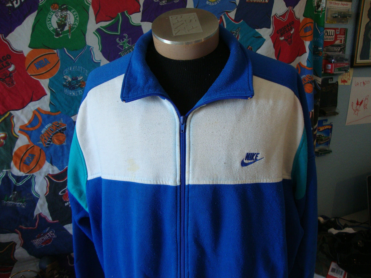 Vintage 90s Nike Gray Tag Sweatshirt Track Jacket XL Sweatshirt – Cozy Vibes · Perfect For Daily Wear