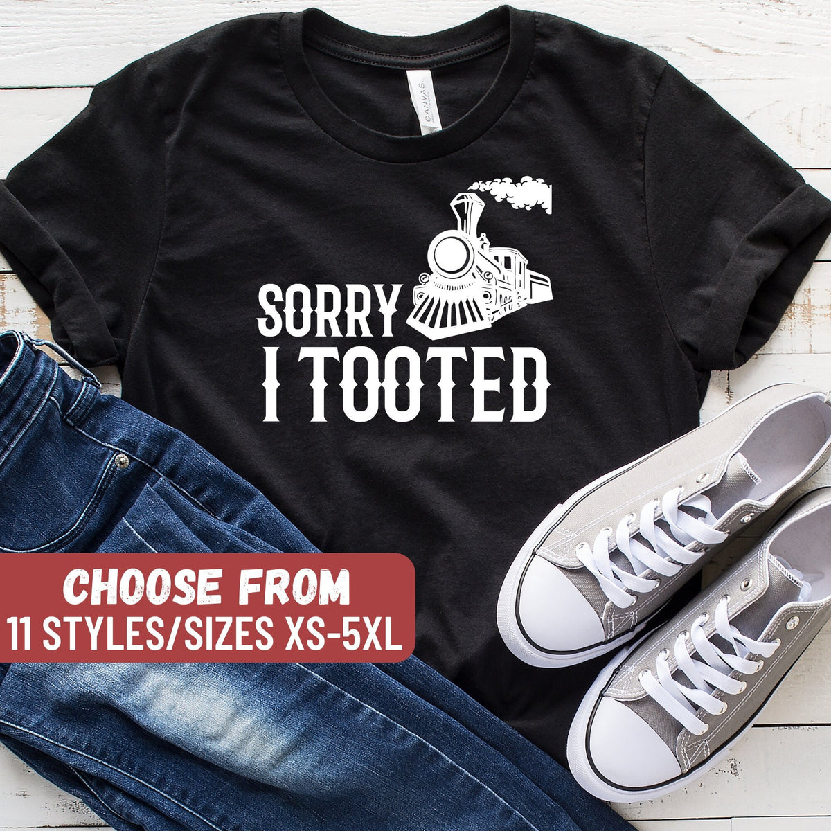 Funny Train Shirt Train Engineer Gift Train Conductor Shirt Train Lover Gift Locomotive Train Train Engineer Sorry I Tooted TShirt Graphic Tee – Fan Favorite · Top Pick For Any Outfit