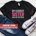 Brother Shirt Brother Gift Funny Brother Shirt Gift For Brother Brother Birthday Funny Sister Shirt Sister Gift Funny Siblings Shirt Graphic Tee – Easygoing Wear · High-Quality Print