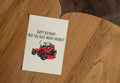 Landscaper Birthday Card Lawn Mower Card Yard Care Lawn Mowing Landscaping Card May You Have Many Mower Graphic Tee – Cozy Vibes · Top Pick For Any Outfit