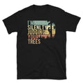 I Silently Judging Your Trees Retro T Shirt Graphic Tee – Aesthetic Look · Great Gift For Fans
